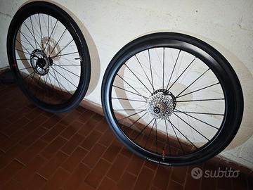 Ruote Carb Miche Wilier NDR 38 tubless complete