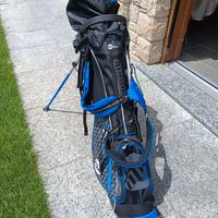 Sacca golf con mazze per bambini altezza 140cm
