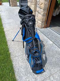 Sacca golf con mazze per bambini altezza 140cm