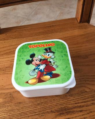 1 Set da 3 pezzi TOPOLINO porta snack o vivande