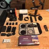 Sony A6400 + Sigma 16mm 1.4 + Webill + accessori