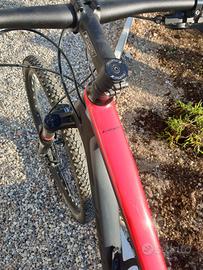 Bicicletta mtb telaio in carbonio tg M