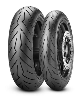 Coppia Pneumatici Diablo Rosso Scooter T-Max