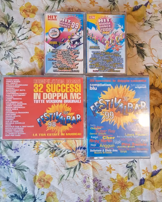 Lotto Musicassette anni 90/2000