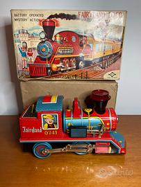 Gioco in latta locomotiva anni ‘60