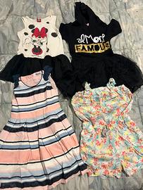 4 vestiti bambina