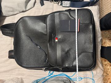 Zaino Tommy Hilfiger in Vera Pelle