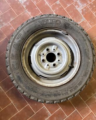 FIAT 126 – 4 RUOTE DA 12 POLLICI