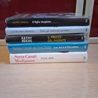 Lotto 5 libri nuovi di narrativa 