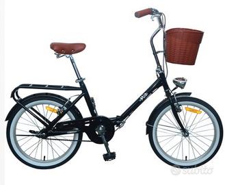 Bicicletta Teklio 20" Nera