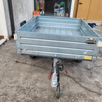 carrello con targa misura 120 x150 