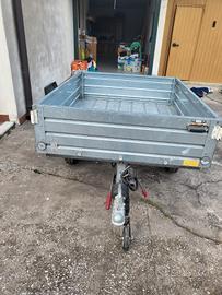 carrello con targa misura 120 x150 