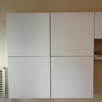 scaffali chiusi 4 sportelli bianco mondo convenien