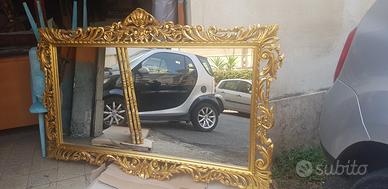 specchio in oro 