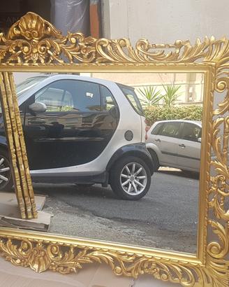 specchio in oro 