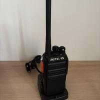 Coppia Walkie talkie Retevis RT24 + auricolari