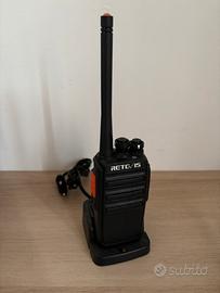 Coppia Walkie talkie Retevis RT24 + auricolari