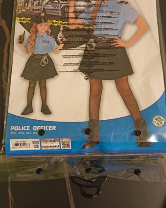 Carnevale, vestito polizziotta