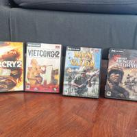 PC: Vietcong 2,Men of Valor,Conflict DS2, Far Cry