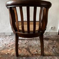 Set 2 sedie in arte povera
