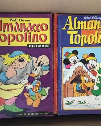 Fumetti Almanacco Topolino 57 numeri ,anni 1975-81