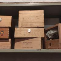 Scatole di legno per vini, varie dimensioni