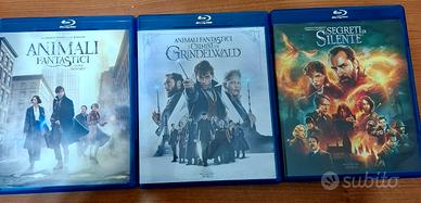 Trilogia blu ray animali fantastici
