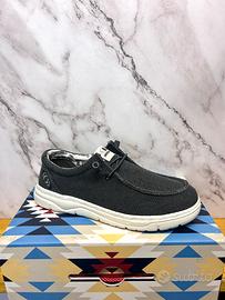 Scarpe uomo slipon leggere comode infilare nero 42