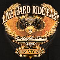 T-SHIRT HARLEY DAVIDSON CAFE' LAS VEGAS + BORSETTA