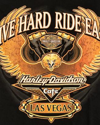T-SHIRT HARLEY DAVIDSON CAFE' LAS VEGAS + BORSETTA