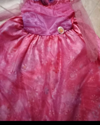 Vestito carnevale Barbie principessa