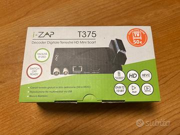 Decoder digitale terrestre HD i-ZAP T375