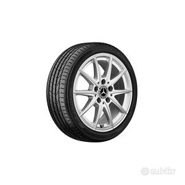 SET 4 CERCHI IN LEGA 16" MERCEDES + TPMS + GOMME