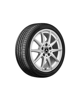 SET 4 CERCHI IN LEGA 16" MERCEDES + TPMS + GOMME