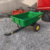rimorchio trattorino tagliaerba John Deere o altri
