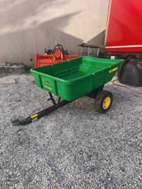rimorchio trattorino tagliaerba John Deere o altri