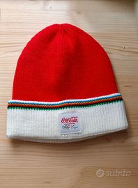 Cuffia berretto cappellino CocaCola Olimpiadi 2026
