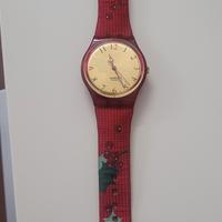 orologio swatch rosso funzionante 