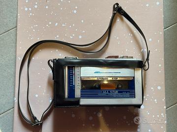 Radio e mangiacassette portatile