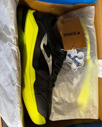 Scarpe Joma Slam Padel Nero/Giallo Fluo