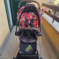 Passeggino cybex platinum mios telaio rose gold,