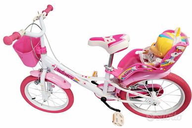 bicicletta unicorno per bambine 