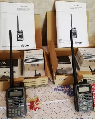 coppia ricetrasmittenti tribanda ICOM ic-e90