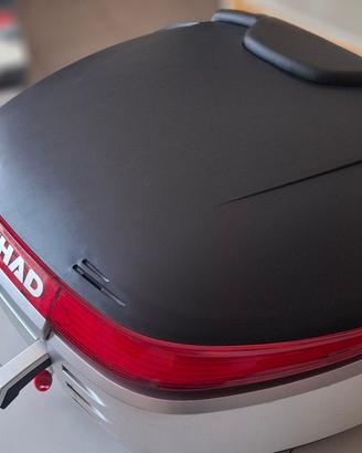 Bauletto Top Case SHAD SH50 + Piastra Grande SHAD