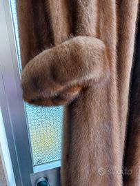 pelliccia in vero visone