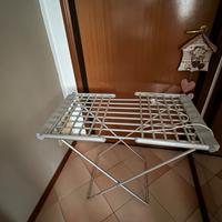 Stendibiancheria elettrico in alluminio