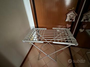 Stendibiancheria elettrico in alluminio