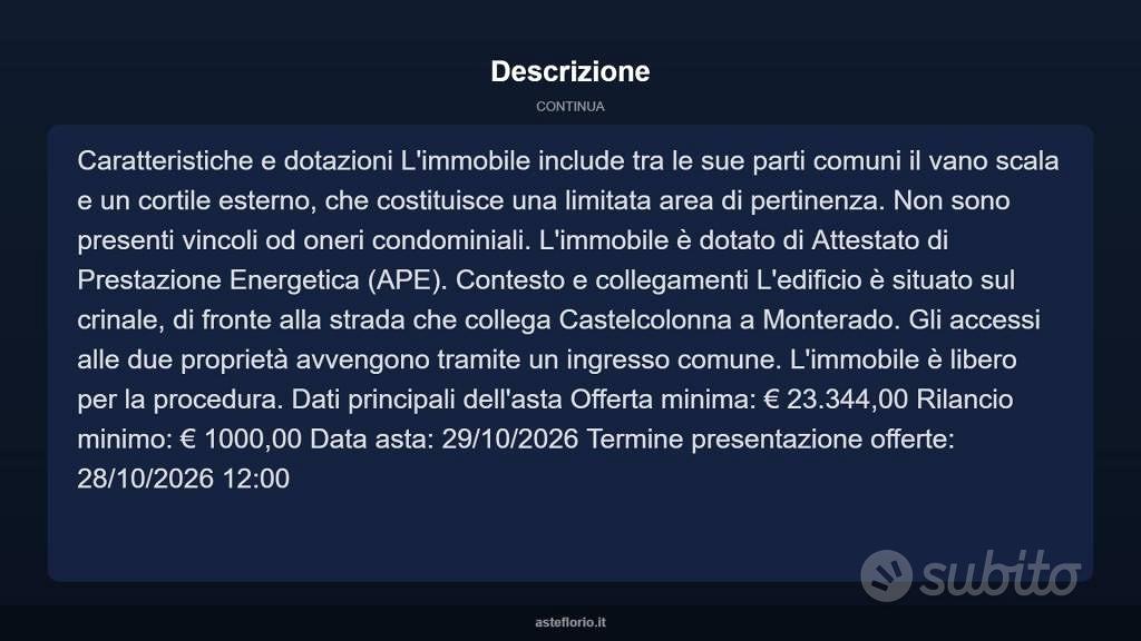 Appartamento – Castel Colonna, Croce - Vista 4