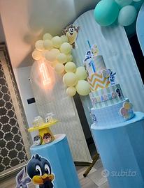 Torta tema baby looney tunes