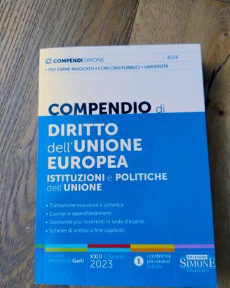 Compendio di diritto dell Unione Europea